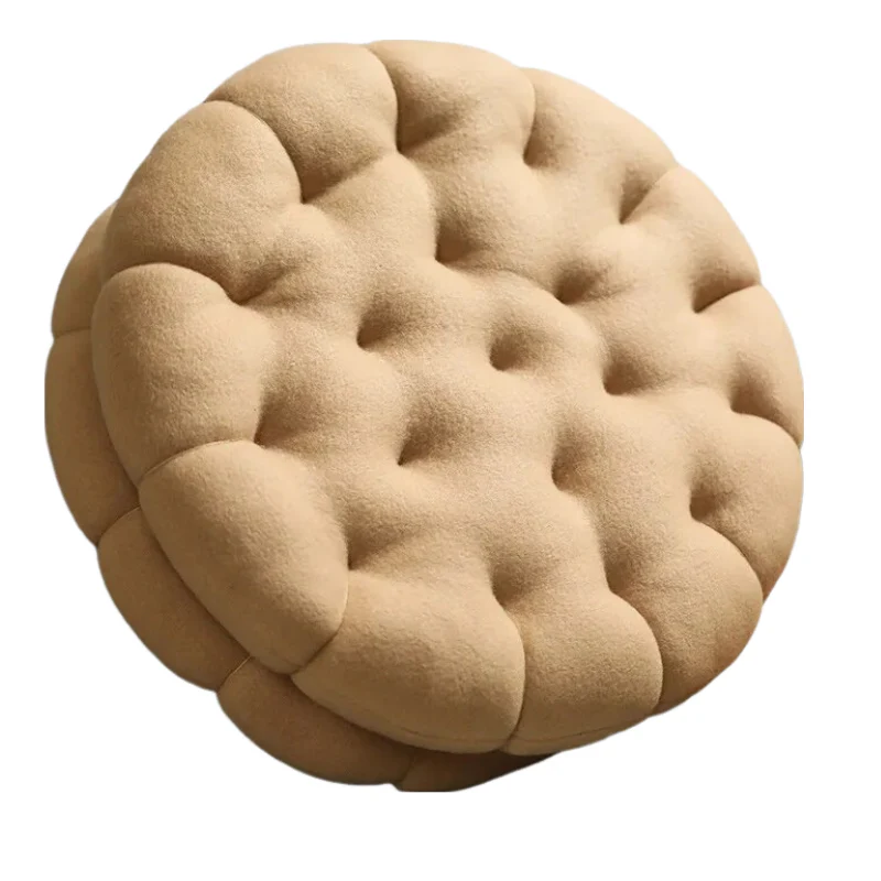 Exceptional Round Shape Soft Cushion Pillow 55cms - Light Brown