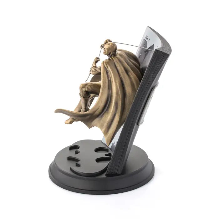 Exquisite Limited Edition Gilt Pewter Batman Figurine - Gold