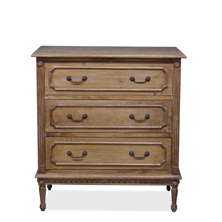 Exquisite Marseille Chest of Drawers - Weathered Oak