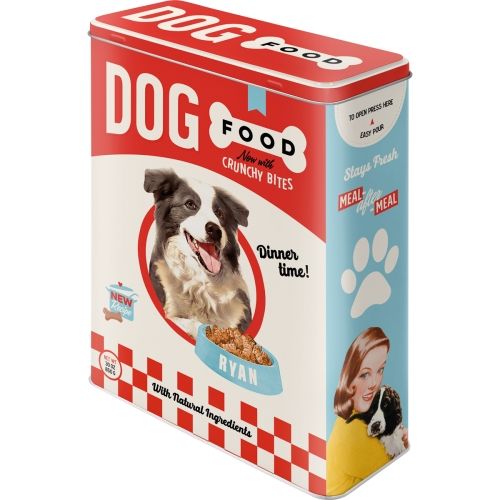 Extra Large Dog Food Tin Storage Box