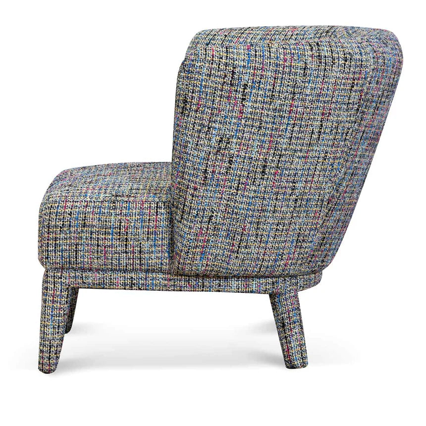 Fabulous Fabric Bliss Lounge Armchair - Multicolor