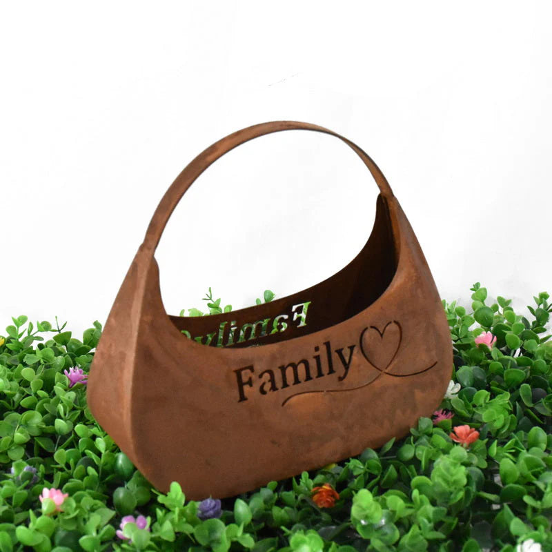 Family Bag Planter/ Decorative Storage