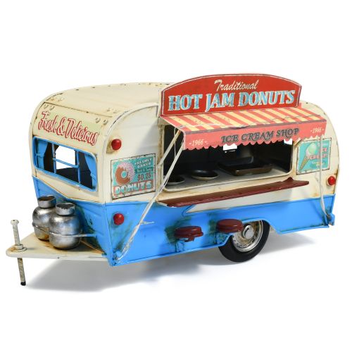 Festoon Lights Hot Jam Donuts Van Metal Ornament