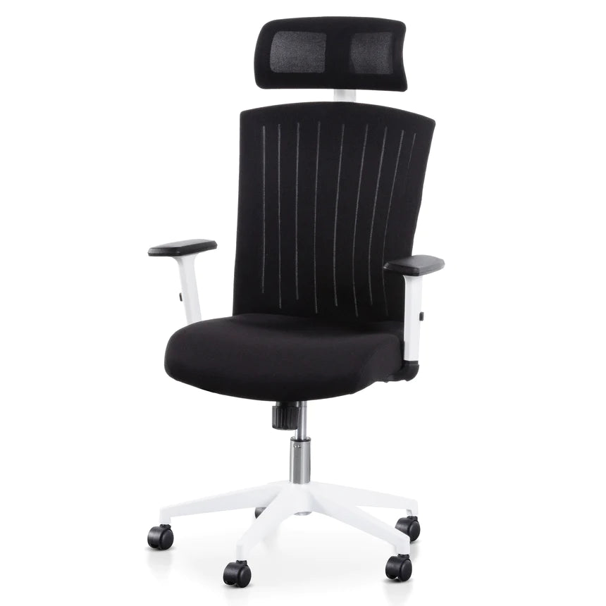 Flex Fit Zen Mesh Office Chair - Black & White