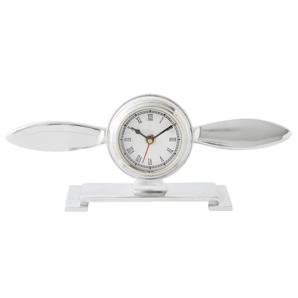 Flight Propeller Tabletop Clock
