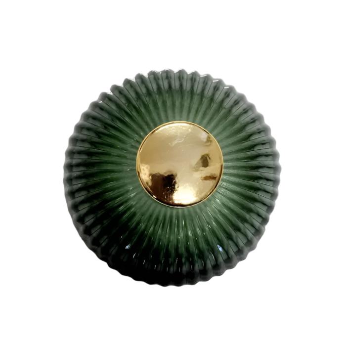 Florence Stunning Ribbed Dome Glass Jar - Large - Available in 4 Colors