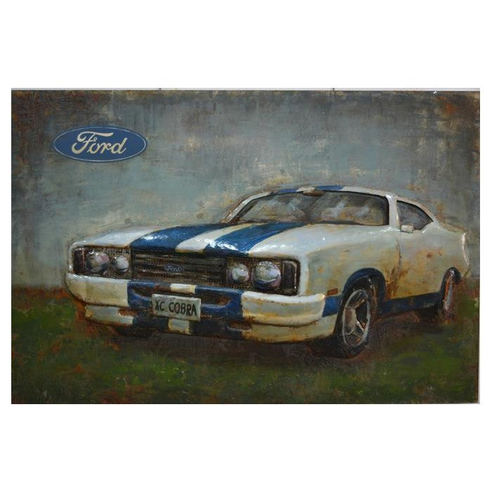 Ford 1970s XC Cobra Metal Wall Art
