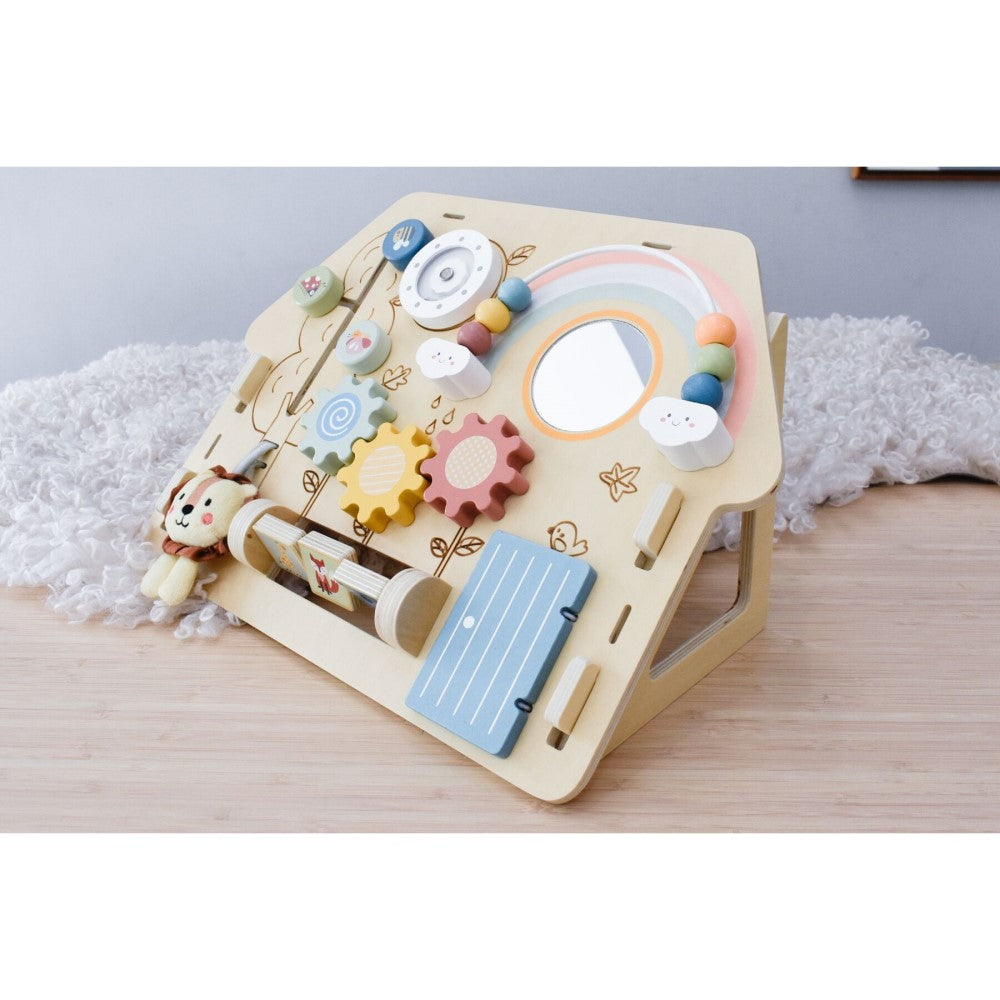 Forest Friends Fun Board - 2-in-1 Learning Toy