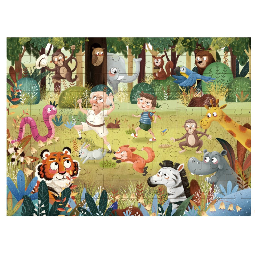 Forest Wooden Jigsaw Puzzle 100 Pcs
