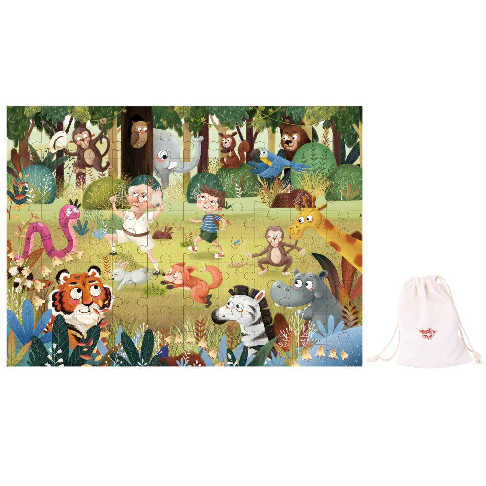 Forest Wooden Jigsaw Puzzle 100 Pcs