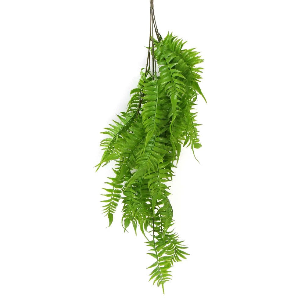Fresh Artificial UV Resistant Fern Two-Tone Foliage 80cms