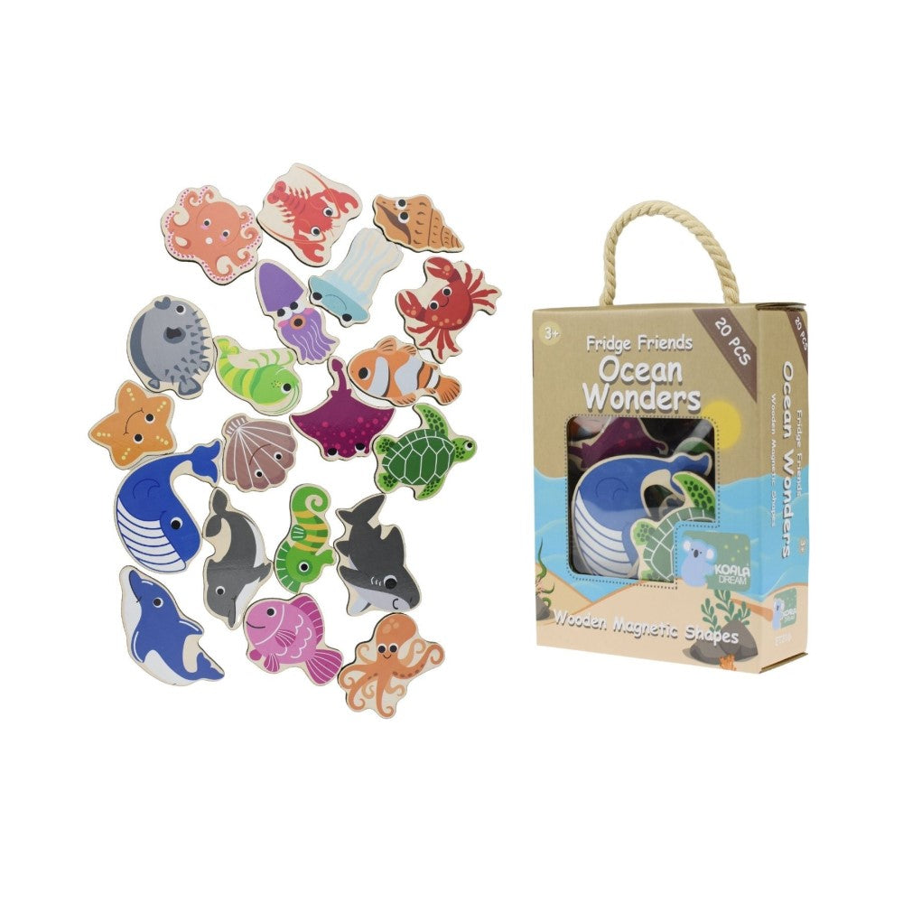 20Pcs Sea Creatures Fridge Magnets