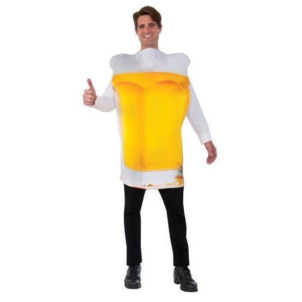 Frothy Beer Glass Suit Adult Unisex Costumes