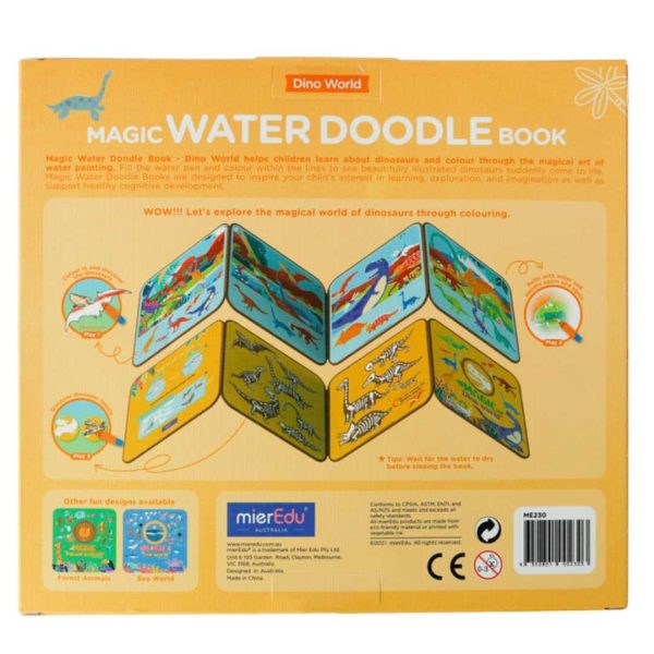 Fun Magic Water Doodle Book – Dino World