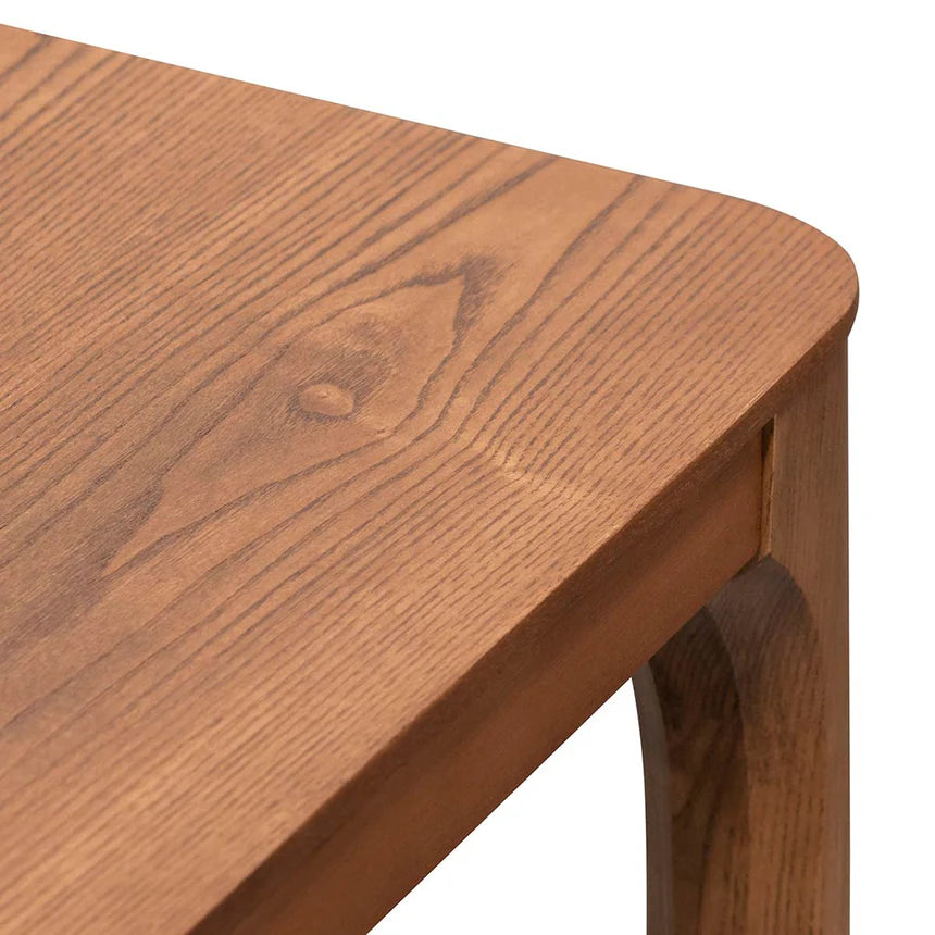 Functional Workspace Wooden Office Desk - Walnut