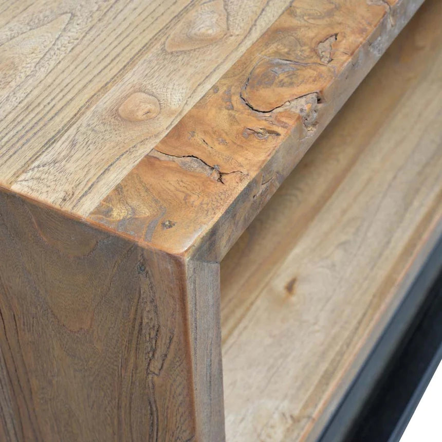 Fusion Frame Media TV Unit 220cms - Natural