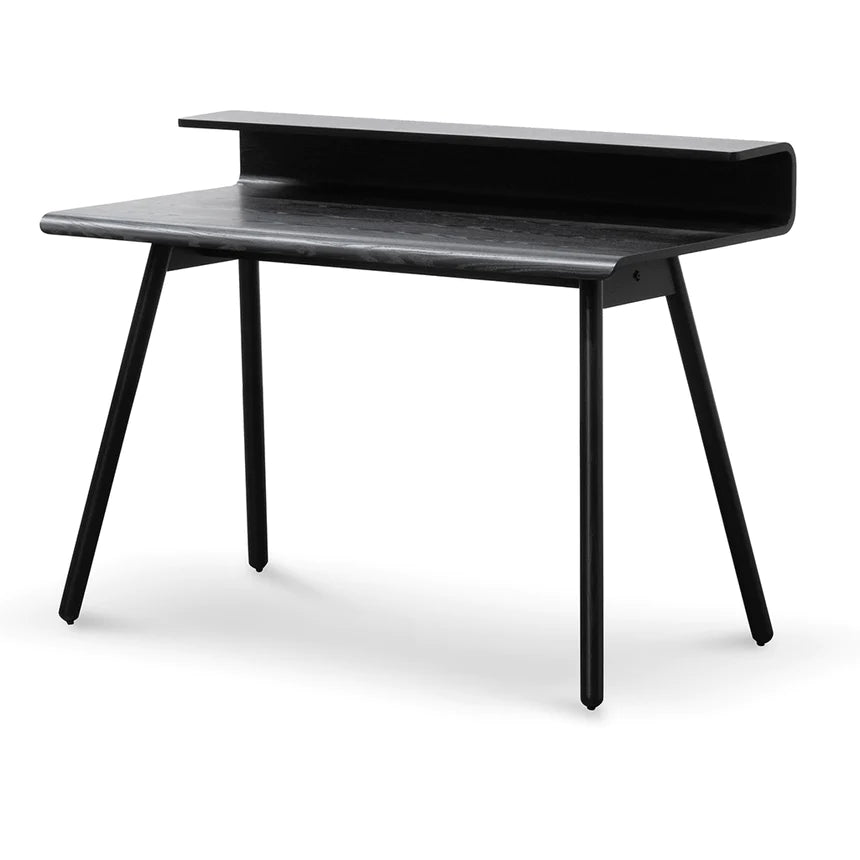 Futuristic Home Office Desk 120cms - Black