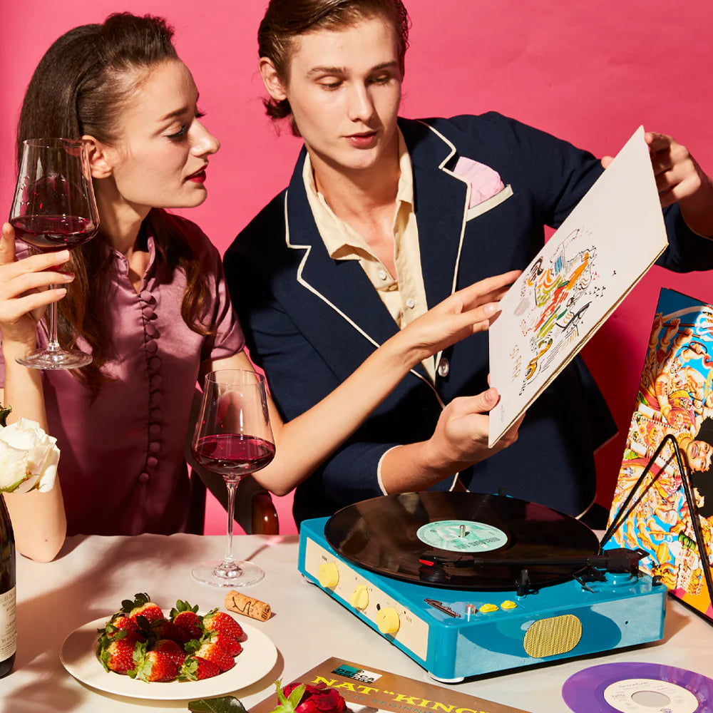 Gadhouse Brad MKII Record Player + Display Stand - Available in 3 Colors