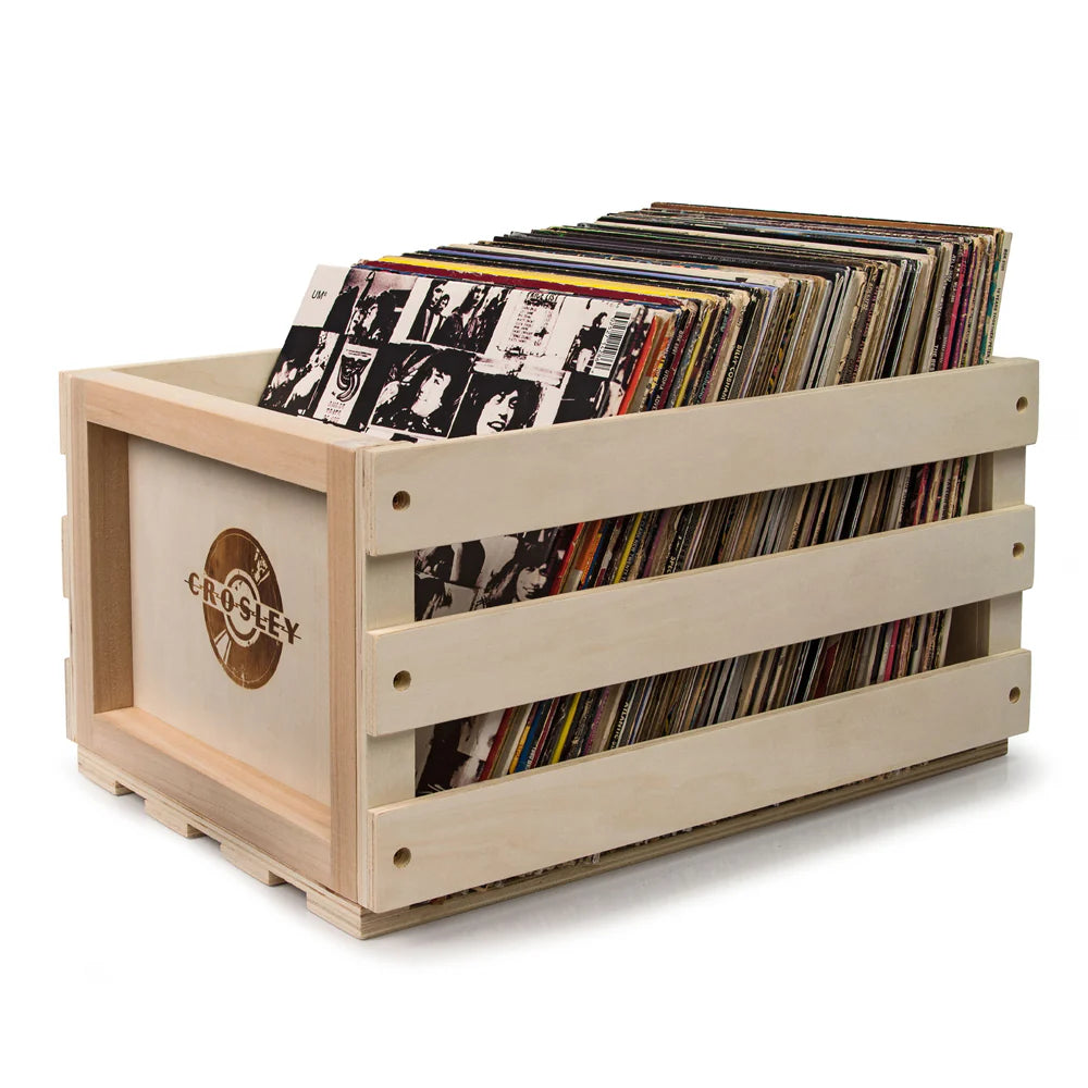 Victrola Classic  Eastwood Turntable + Bundled Record Storage Crate
