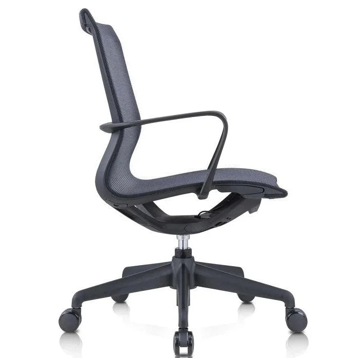 Galaxy Low Back Swivel Office Chair Office Chair - Black
