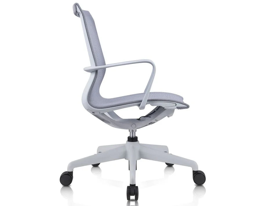 Galaxy Low Back Swivel Office Chair Office Chair - Grey