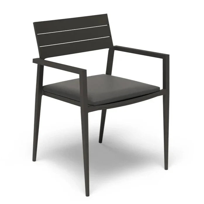 Garden Forge Black Armchair With Cushion (Available in 2 colors)