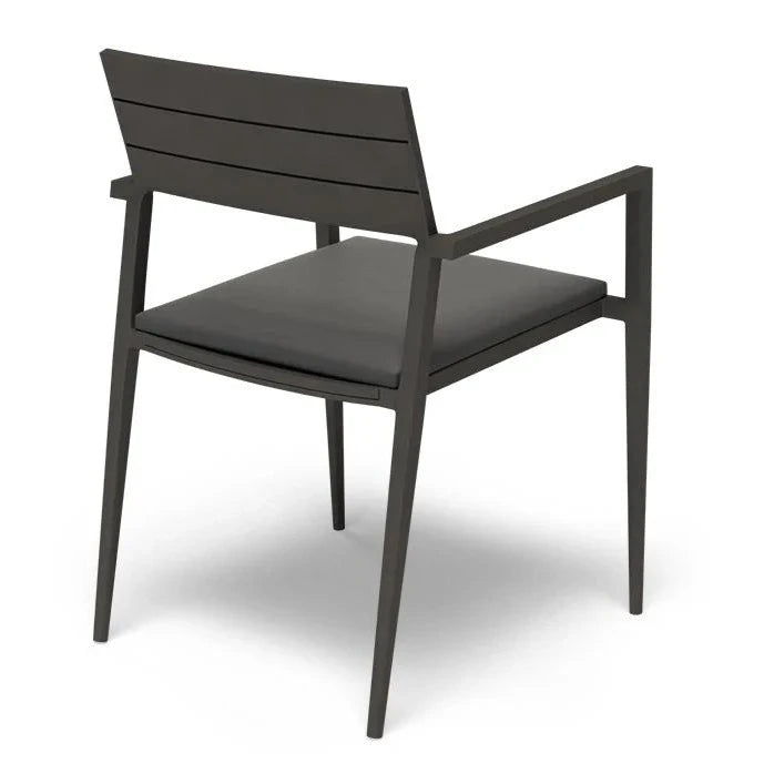 Garden Forge Black Armchair With Cushion (Available in 2 colors)