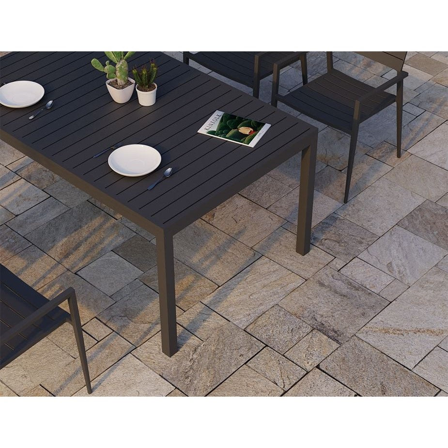 Garden Grove Outdoor Metal Bench - 160x90cms (Available in 2 Colors)