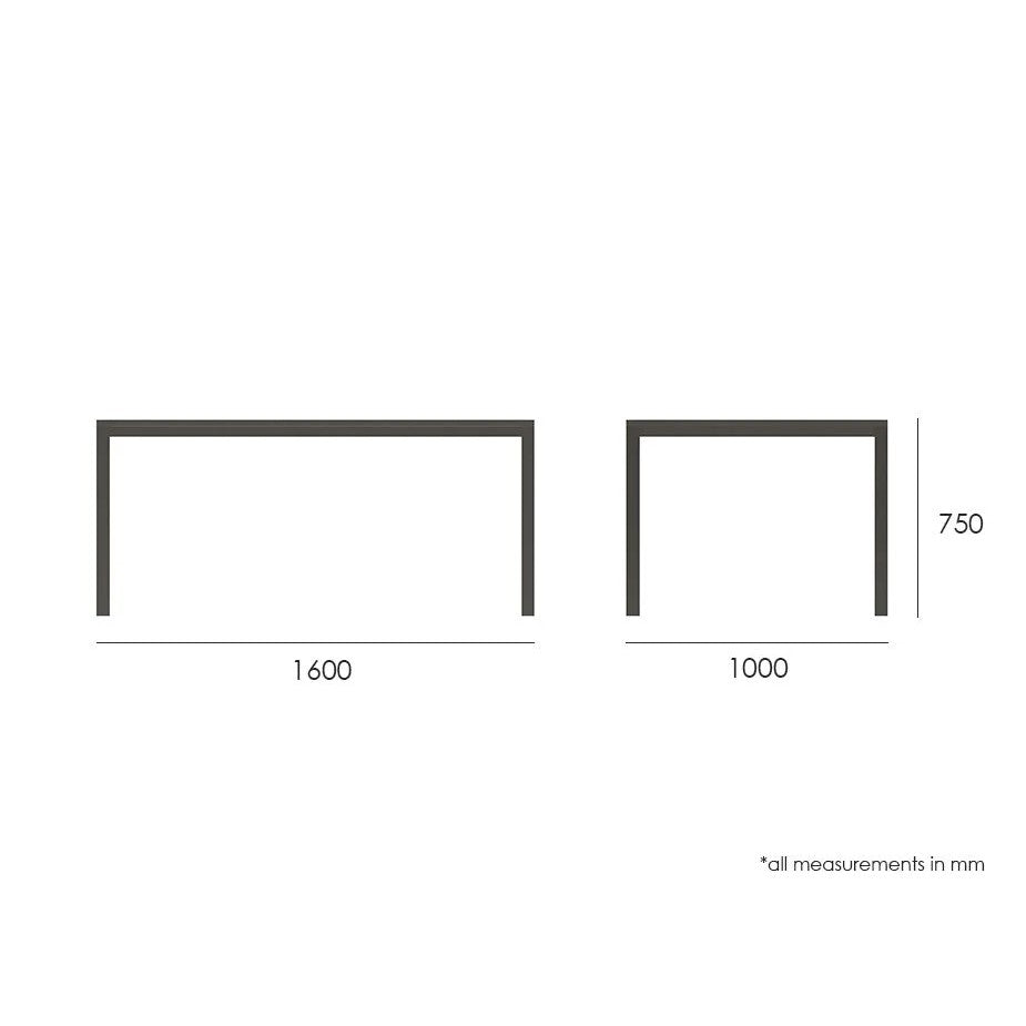 Garden Grove Outdoor Metal Bench - 160x90cms (Available in 2 Colors)