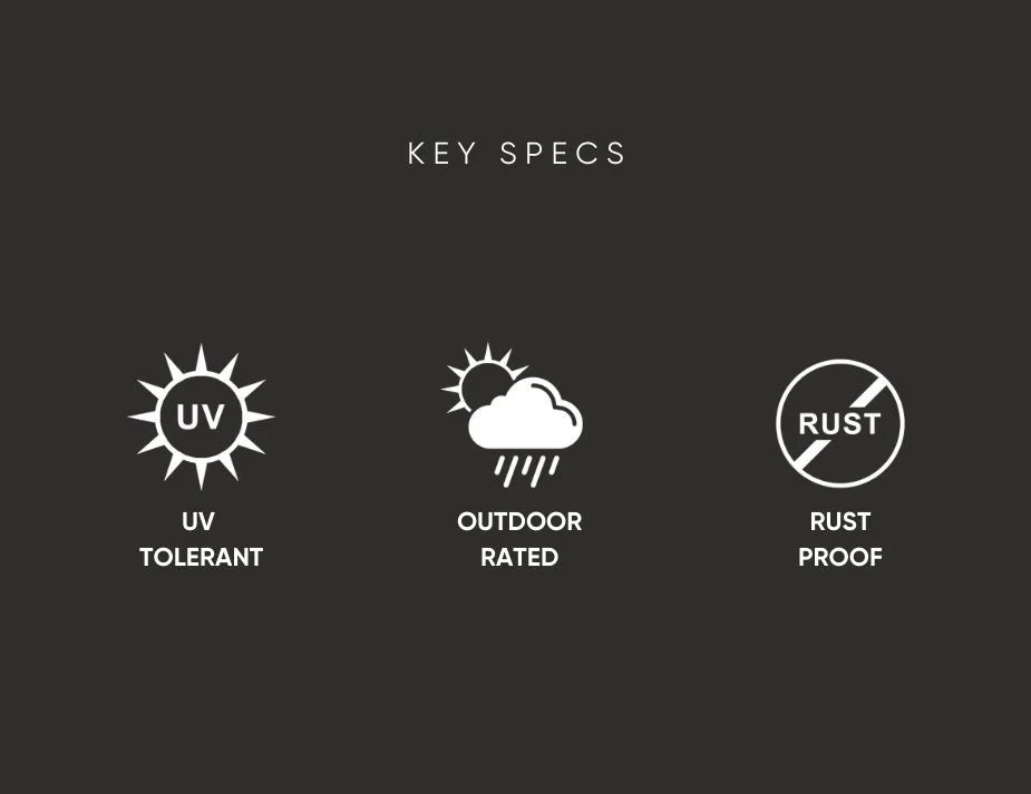 Garden Grove Outdoor Metal Bench - 160x90cms (Available in 2 Colors)