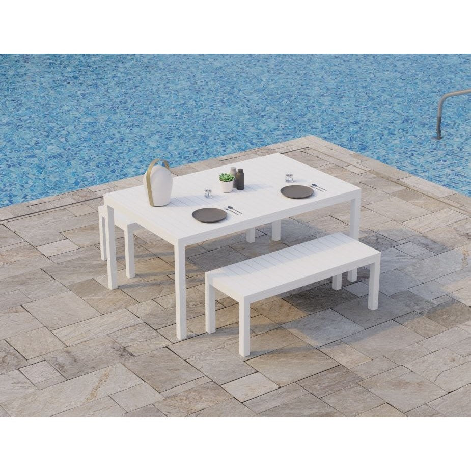 Garden Serenity Outdoor Bench - 120cms (Available in 2 Colors)