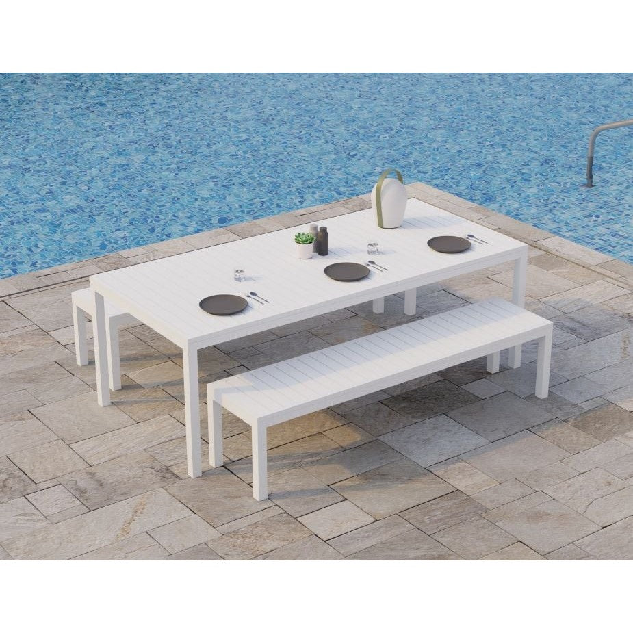 Garden Serenity Outdoor Bench - 190cms (Available in 2 Colors)