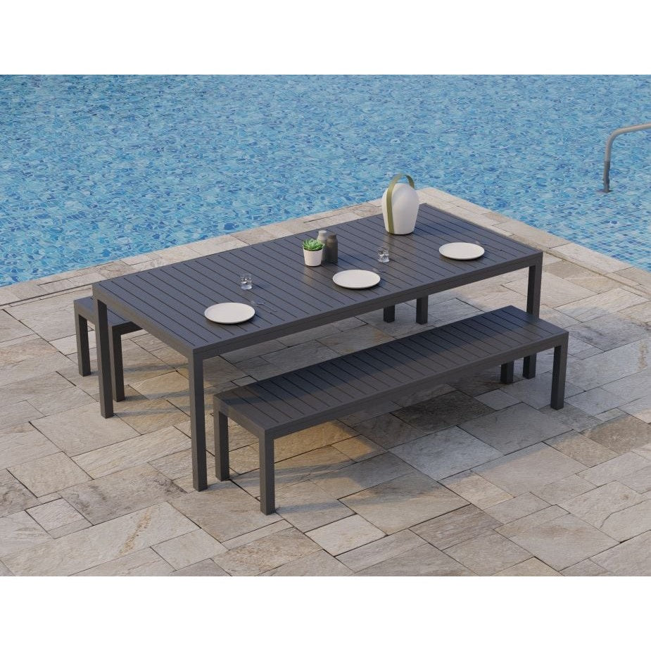 Garden Serenity Outdoor Bench - 190cms (Available in 2 Colors)