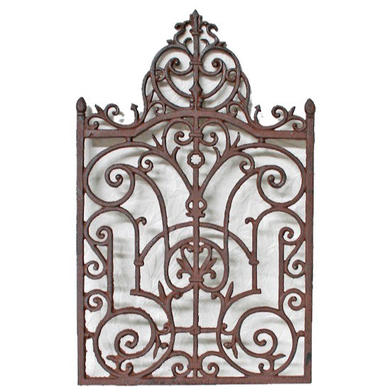 Gate Design Cast Iron Wall Sculpture