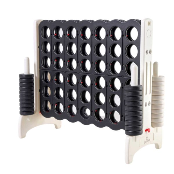 Giant Four In A Row Game Black & White 120 x 110cms