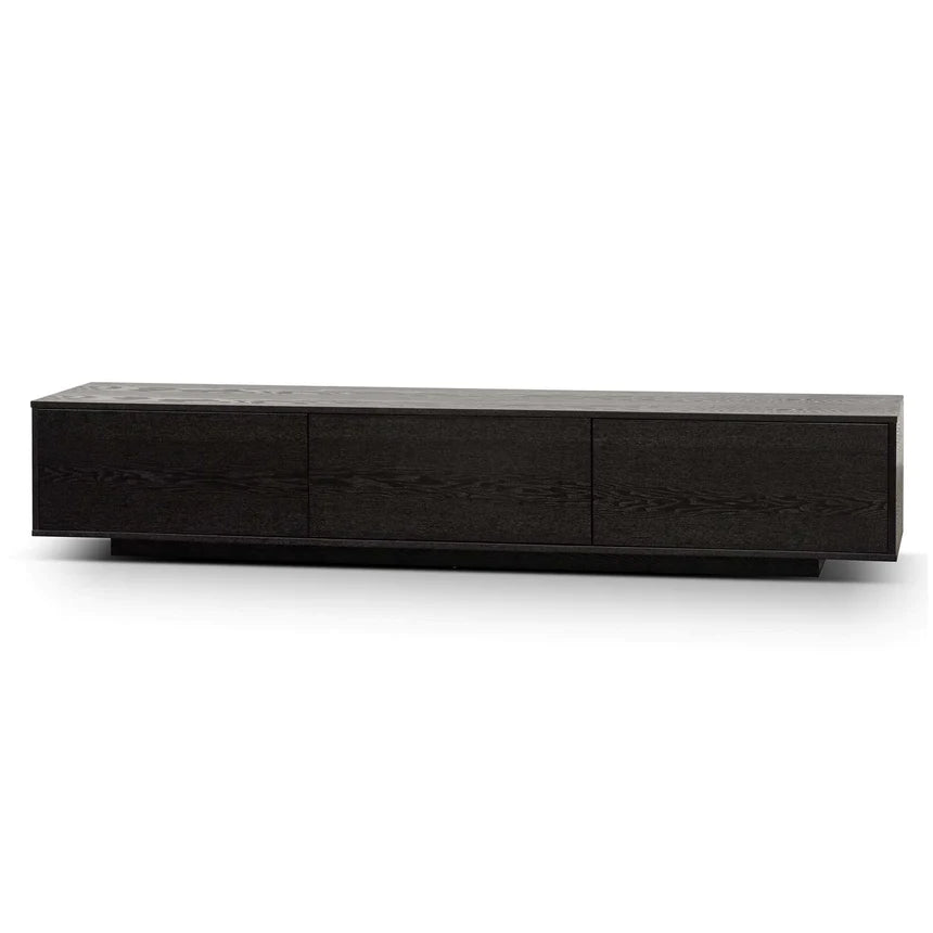 Glamour Media TV Unit 230cms - Black