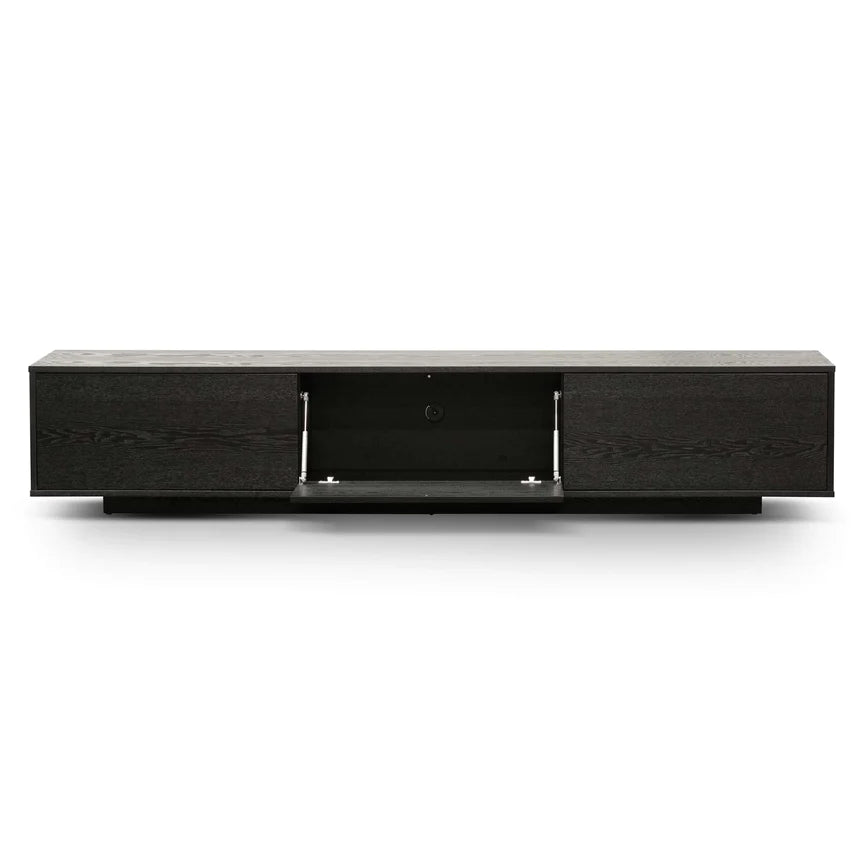 Glamour Media TV Unit 230cms - Black