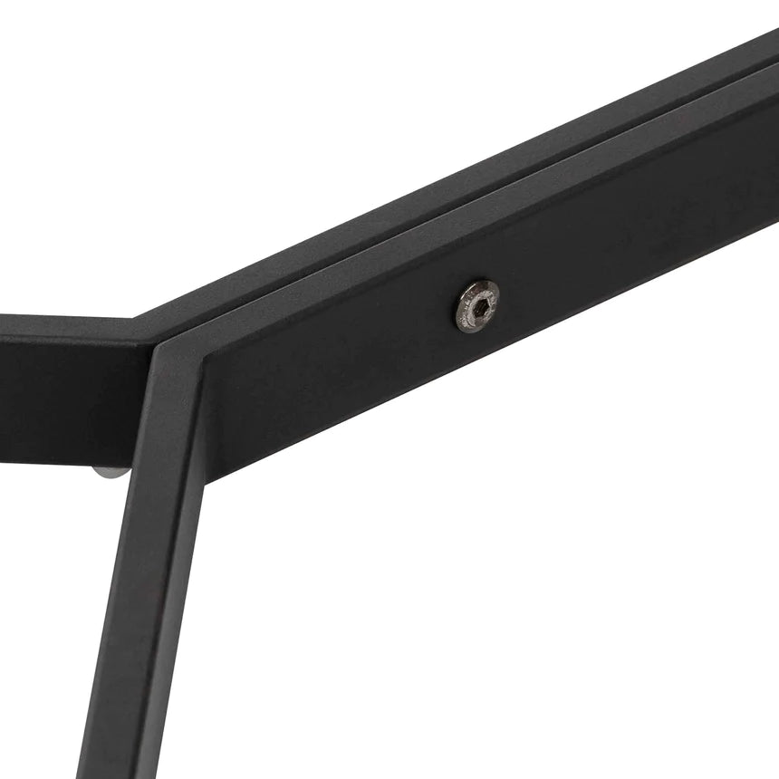 Glass Wonder Dining Table 190cms - Black