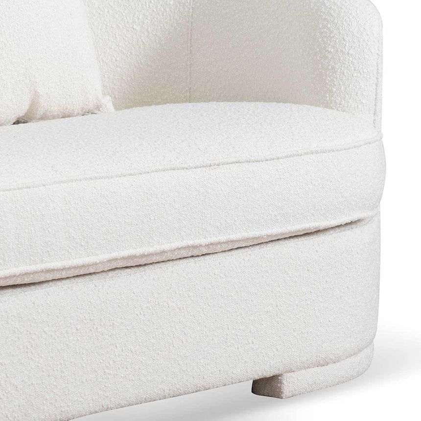 Gloss and Glamour 4-Seater Fabric Sofa