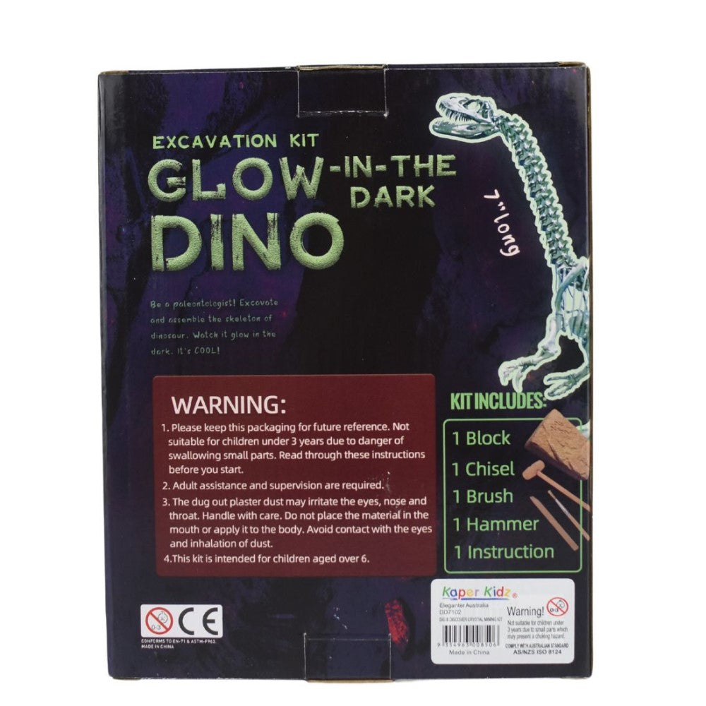 Glow in the Dark Diplodocus Excavation Kit