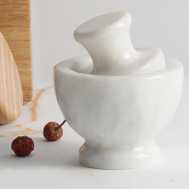 Gourmet Series Marble Mortar & Pestle Set (Available in 3 Colors)