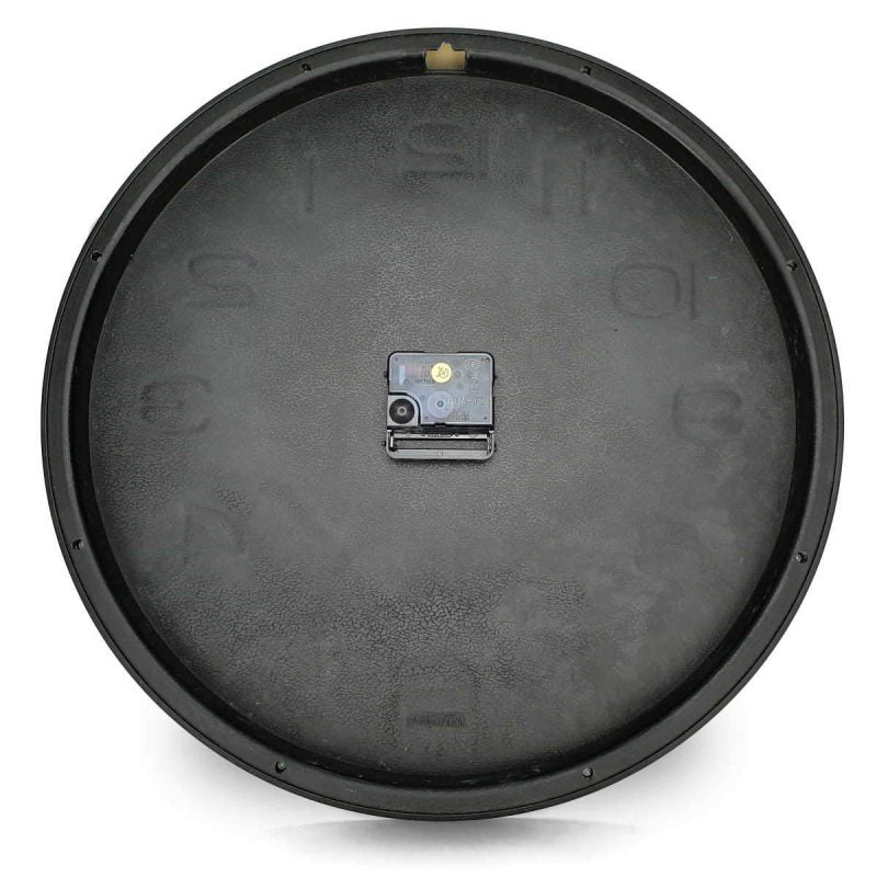 Grain Pattern Frame Round Wall Clock 40cms