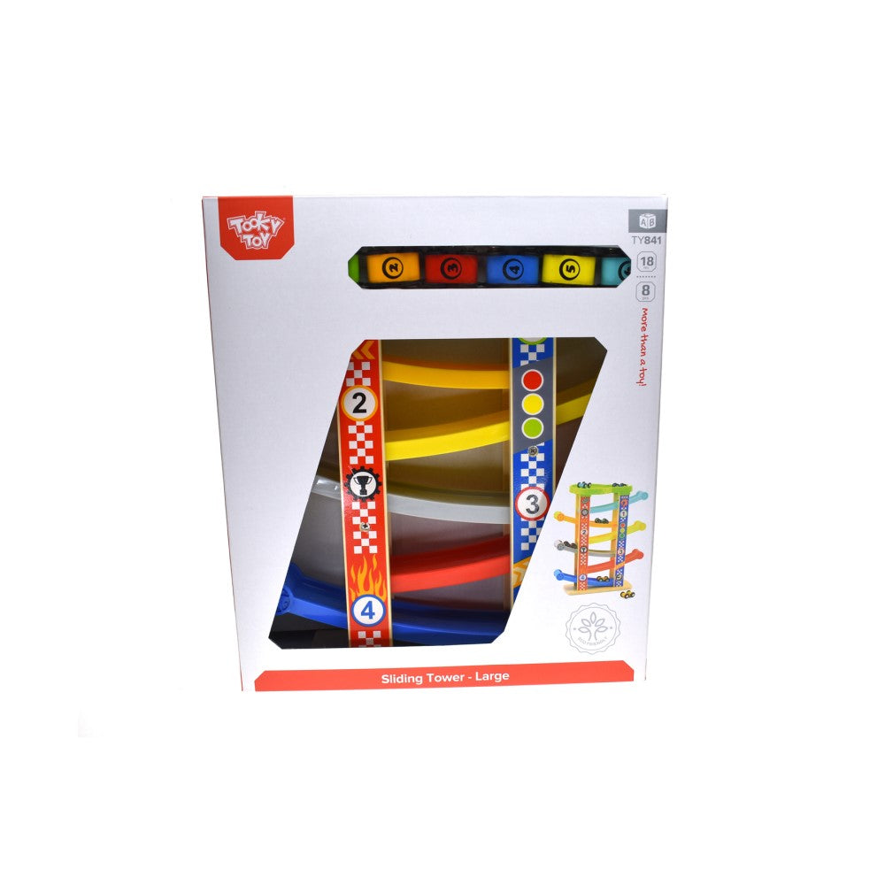 Gravity Racers - Large Sliding Tower Set