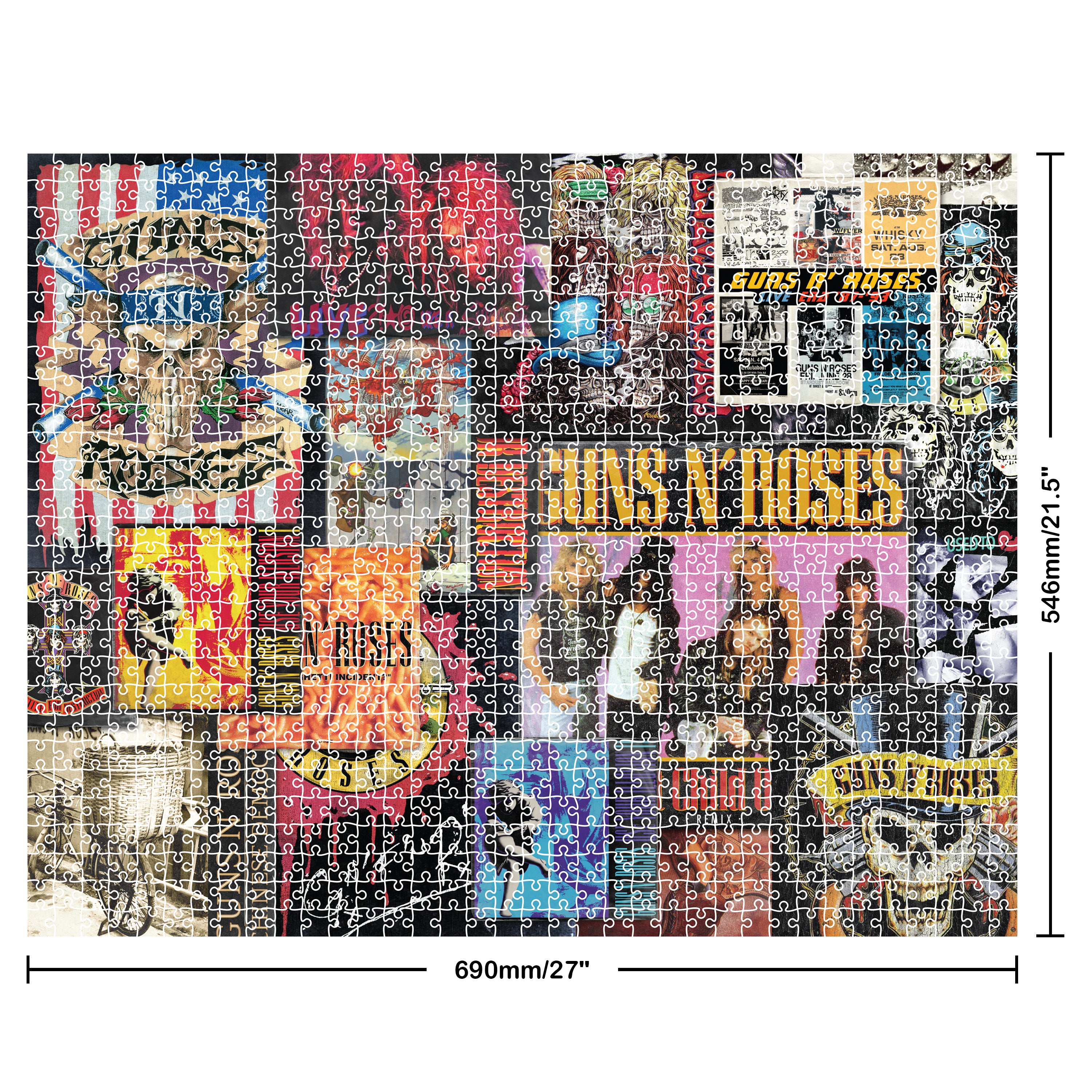 Guns N Roses 1000 Piece Jigsaw Puzzle