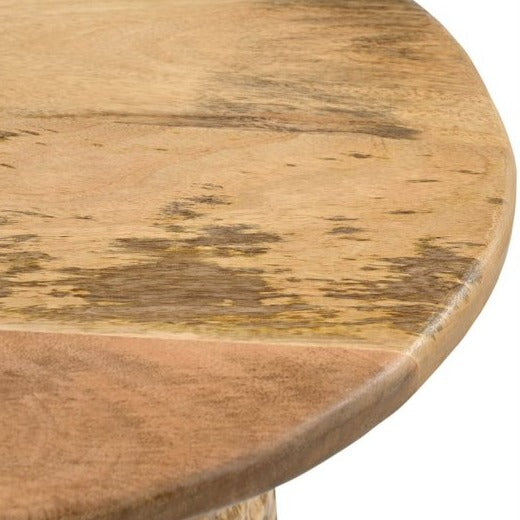 Hand-Hammered Crafted Side Table