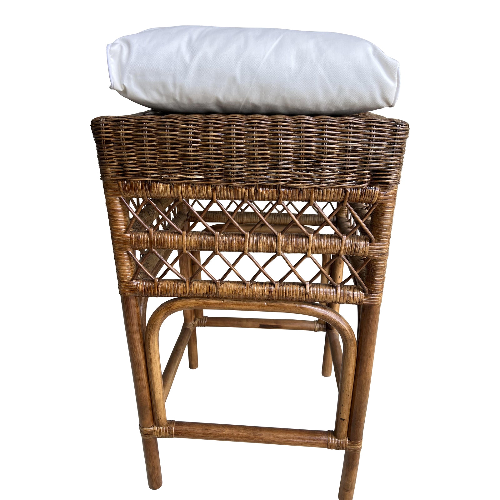 Hand Woven Plantation Barstool