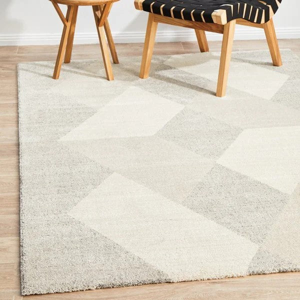 Handcrafted Alpine Stone Textured Rug - 340x240cms