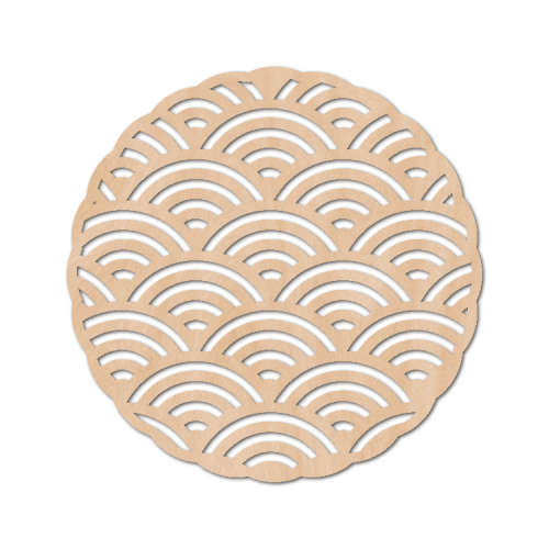 Handcrafted Arches Designer Birch Plywood Coasters - 10 x 10cms