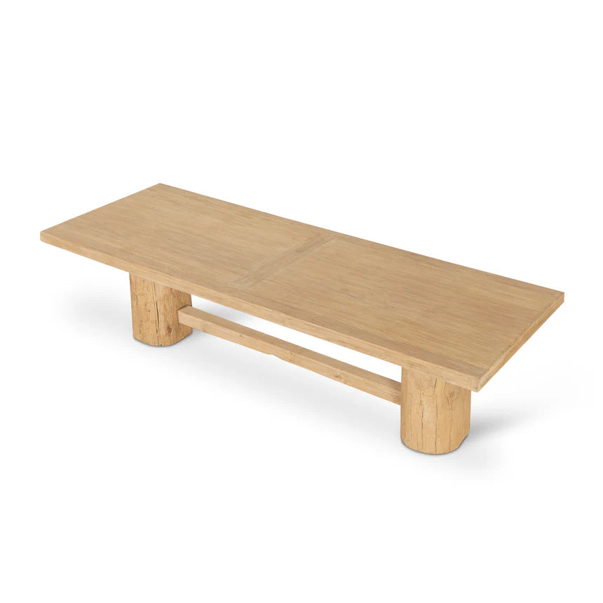 Handcrafted Charm Haven Elm Dining Table - 220cms