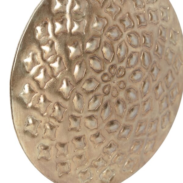 Handcrafted Circular Mandala Wall Hooks Set of 4